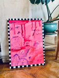 Acryl painting on canvas