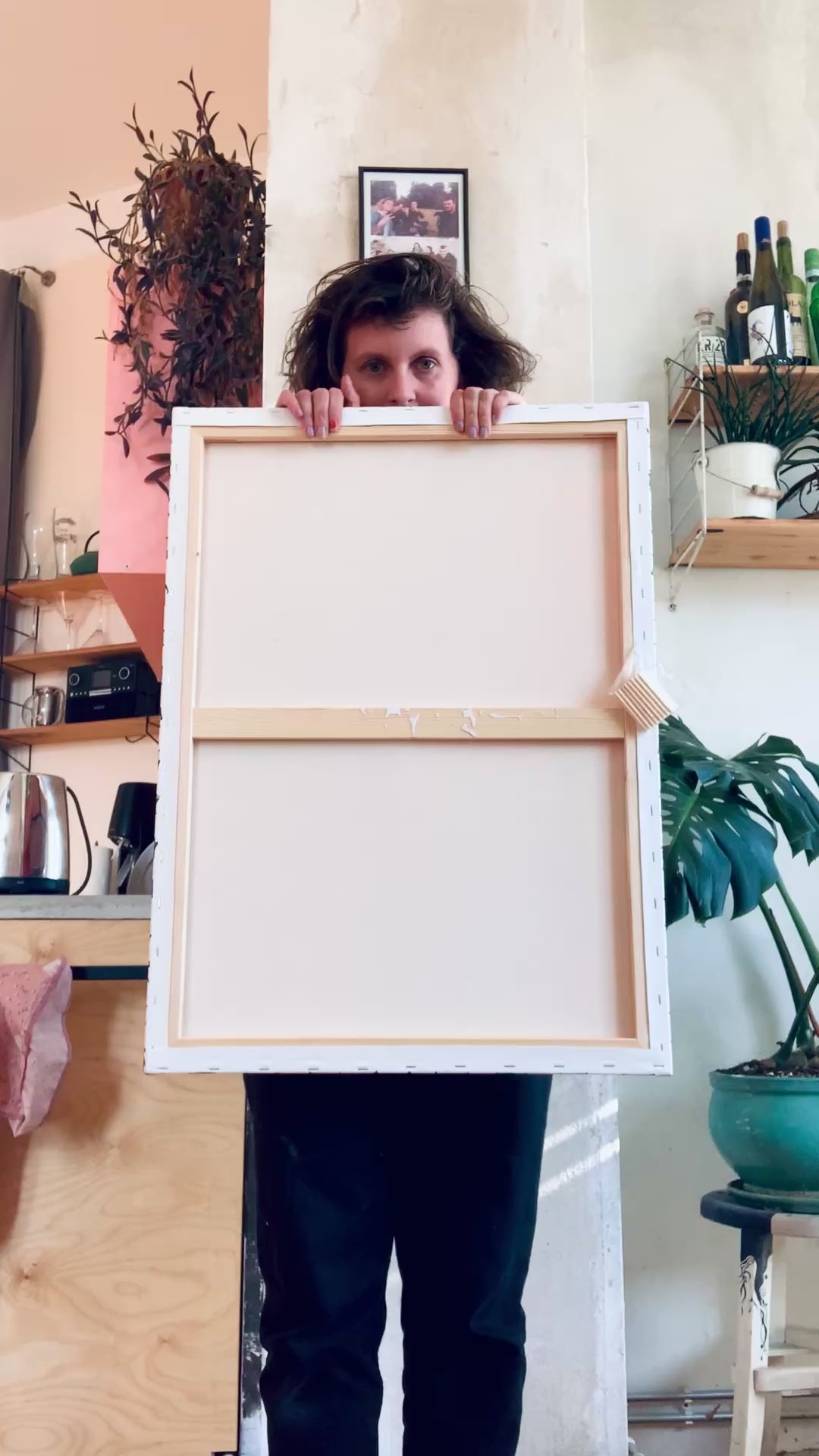 Acryl painting on canvas